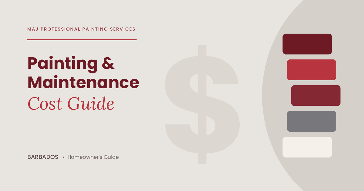 Painting & Maintenance Cost Guide for Barbados