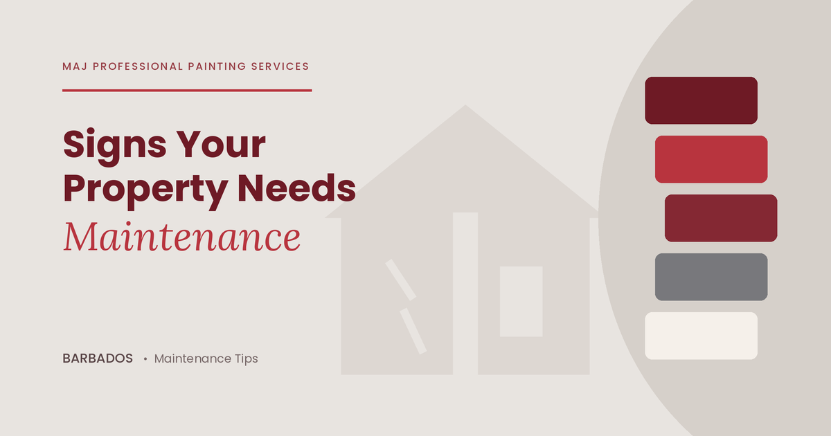 Signs Your Commercial Property Needs Maintenance